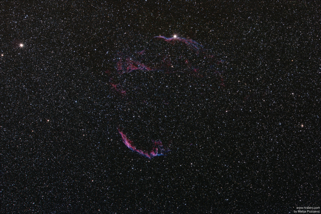 The Veil nebula complex